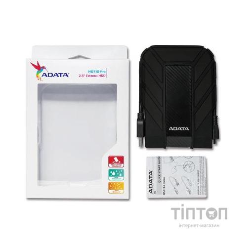 Зовнішній жорсткий диск 2.5" 2TB ADATA (AHD710P-2TU31-CBK)