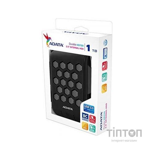 Зовнішній жорсткий диск 2.5" 2TB ADATA (AHD720-2TU31-CBK)