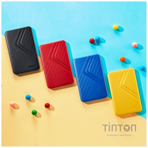 Зовнішній жорсткий диск 2.5" 2TB Apacer (AP2TBAC236R-1)