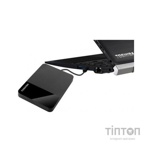 Зовнішній жорсткий диск 2.5" 2TB Canvio TOSHIBA (HDTP320EK3AA)