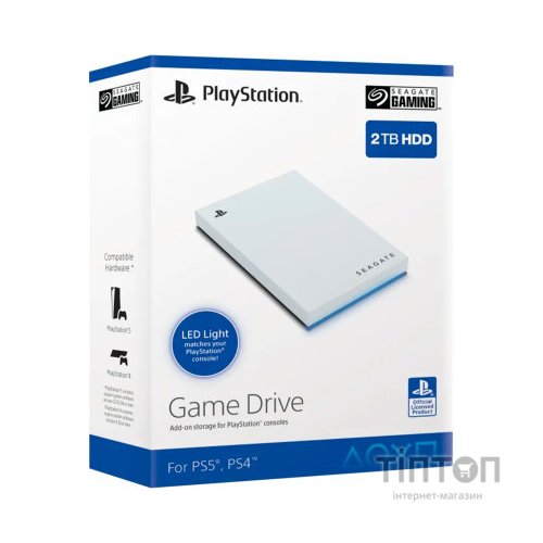 Зовнішній жорсткий диск 2.5" 2TB Game Drive for PlayStation 5 Seagate (STLV2000201)