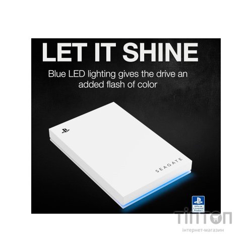 Зовнішній жорсткий диск 2.5" 2TB Game Drive for PlayStation 5 Seagate (STLV2000201)