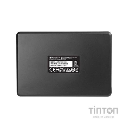 Зовнішній жорсткий диск 2.5" 2TB Transcend (TS2TSJ25C3N)