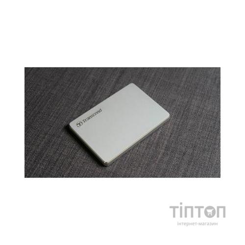 Зовнішній жорсткий диск 2.5" 2TB Transcend (TS2TSJ25C3S)