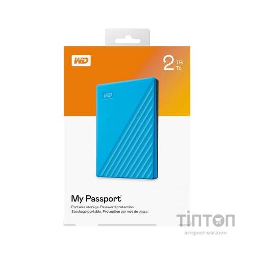 Зовнішній жорсткий диск 2.5" 2TB WD (WDBYVG0020BBL-WESN)