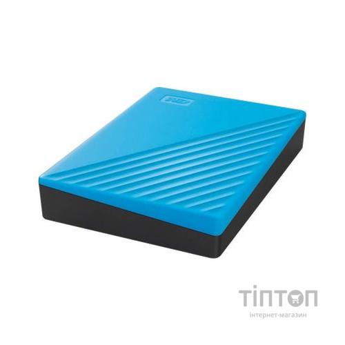 Зовнішній жорсткий диск 2.5" 4TB My Passport Portable WD (WDBPKJ0040BBL-WESN)
