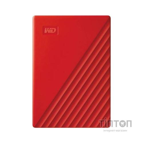 Зовнішній жорсткий диск 2.5" 4TB My Passport Portable WD (WDBPKJ0040BRD-WESN)