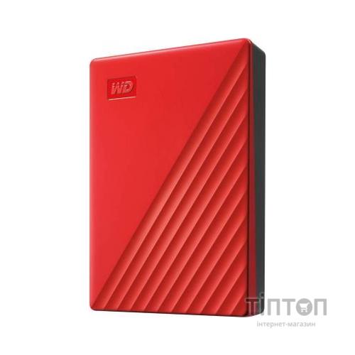 Зовнішній жорсткий диск 2.5" 4TB My Passport Portable WD (WDBPKJ0040BRD-WESN)