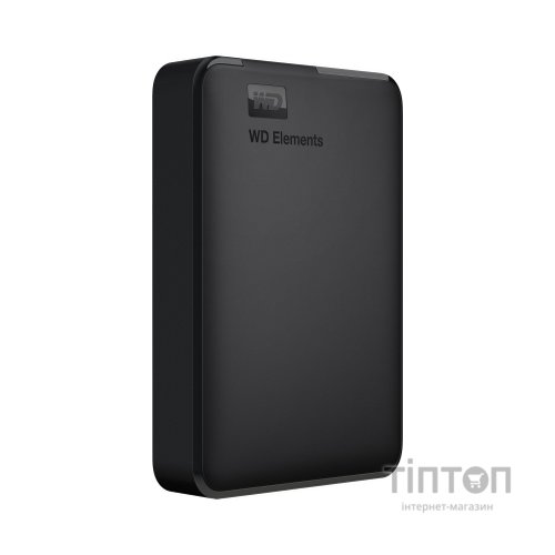 Зовнішній жорсткий диск 2.5" 5TB Elements Portable WD (WDBU6Y0050BBK-WESN)