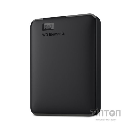 Зовнішній жорсткий диск 2.5" 5TB Elements Portable WD (WDBU6Y0050BBK-WESN)