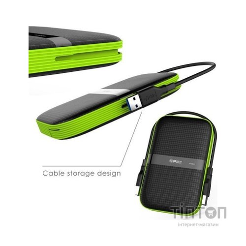 Зовнішній жорсткий диск 2.5" 5TB Silicon Power (SP050TBPHDA60S3K)