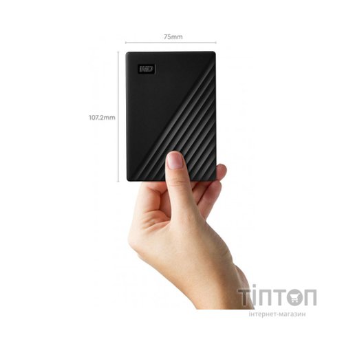 Зовнішній жорсткий диск 2.5" 5TB WD (WDBPKJ0050BBK-WESN)