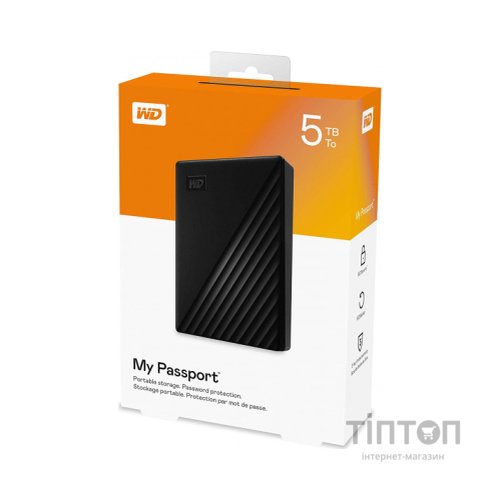 Зовнішній жорсткий диск 2.5" 5TB WD (WDBPKJ0050BBK-WESN)