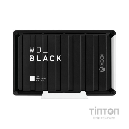 Зовнішній жорсткий диск 3.5" 12TB BLACK D10 Game Drive for Xbox WD (WDBA5E0120HBK-EESN)