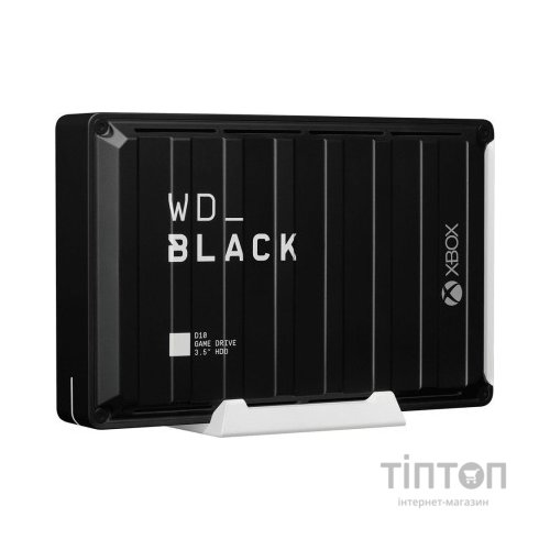 Зовнішній жорсткий диск 3.5" 12TB BLACK D10 Game Drive for Xbox WD (WDBA5E0120HBK-EESN)