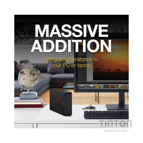 Зовнішній жорсткий диск 3.5" 12TB Expansion Desktop Seagate (STKP12000400)