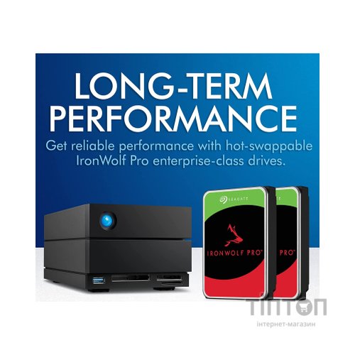 Зовнішній жорсткий диск 3.5" 40TB LaCie (STLG40000400)