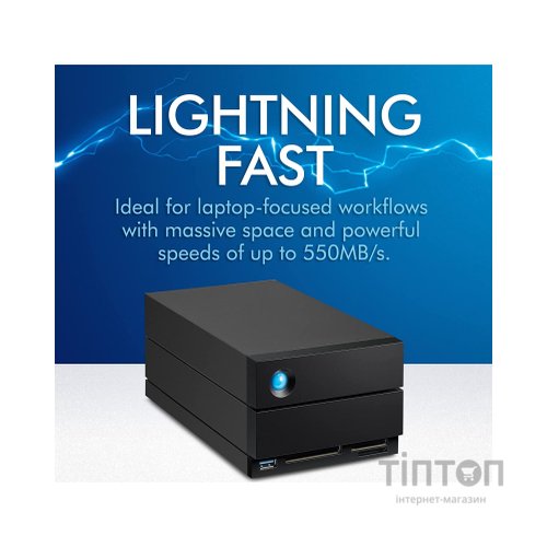 Зовнішній жорсткий диск 3.5" 40TB LaCie (STLG40000400)