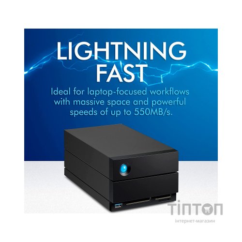 Зовнішній жорсткий диск LaCie 3.5" 48TB (STLG48000400)