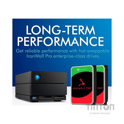 Зовнішній жорсткий диск LaCie 3.5" 48TB (STLG48000400)