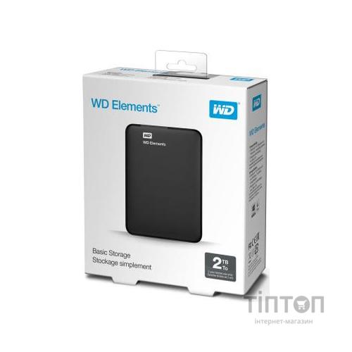 Зовнішній жорсткий диск WD 2.5" 2TB (WDBU6Y0020BBK-WESN)
