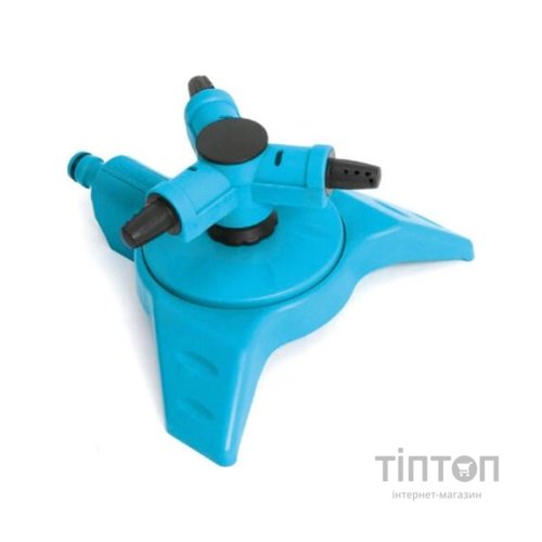 Зрошувач Cellfast BASIC трьох променевий, 12 форсунок, до 113 м2 (50-460)