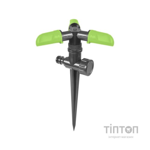 Зрошувач Cellfast ECONOMIC, трьох променевий, 18 форсунок, до 125м2 (52-404)