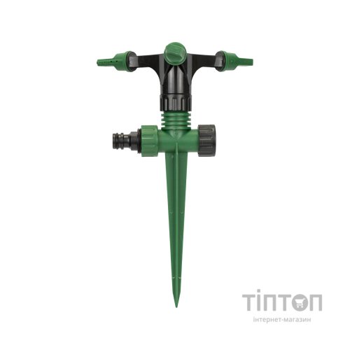 Зрошувач Grad круговий на пластиковому кілочку з боковою подачею (ABS) (5014115)