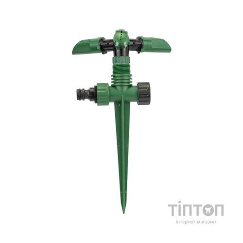 Зрошувач Grad круговий на пластиковому кілочку з верхньою подачею (ABS) (5014105)