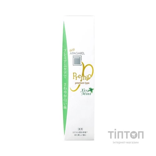 Зубна паста Apagard Premio Extra Mint Зміцнююча емаль 105 г (4987643122206)