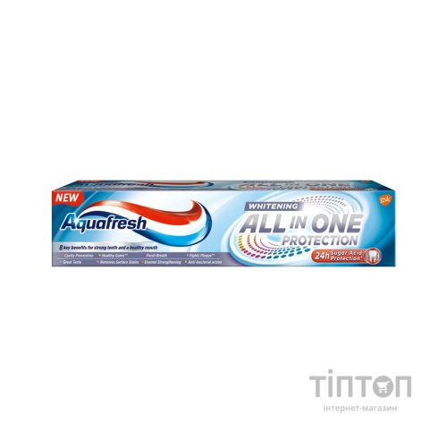 Зубна паста Aquafresh All in One Відбілююча 100 мл (5054563058591/5054563157164)