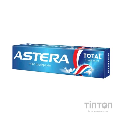 Зубна паста Astera Total Fresh Mint Свіжа м'ята 110 г (3800013511688)