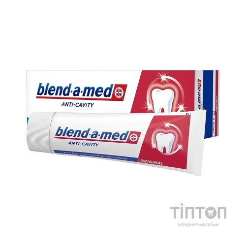 Зубна паста Blend-a-med Анти-карієс Original 75 мл (8006540948071)