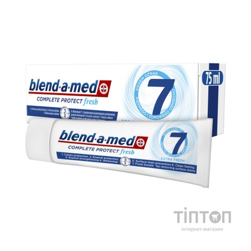 Зубна паста Blend-a-med Complete Protect 7 Екстрасвіжість 75 мл (8001090717757)
