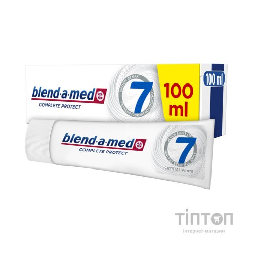 Зубна паста Blend-a-med Complete Protect 7 Кришталева білизна 100 мл (8001090716279)