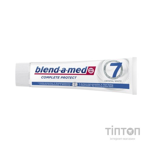 Зубна паста Blend-a-med Complete Protect 7 Кришталева білизна 100 мл (8001090716279)