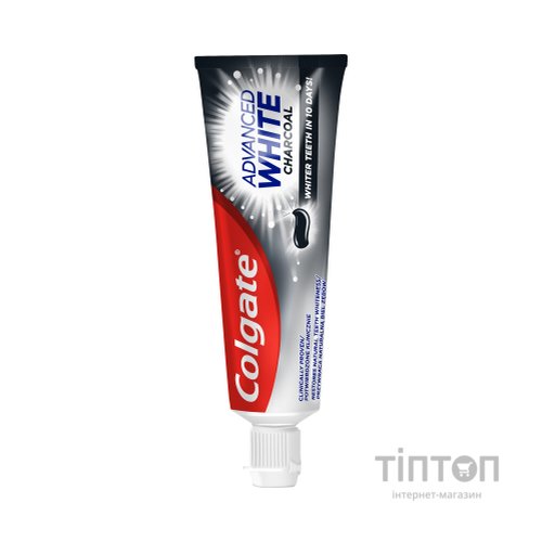 Зубна паста Colgate Advanced White Charcoal Відбілювальна з вугіллям 75 мл (8718951253827)