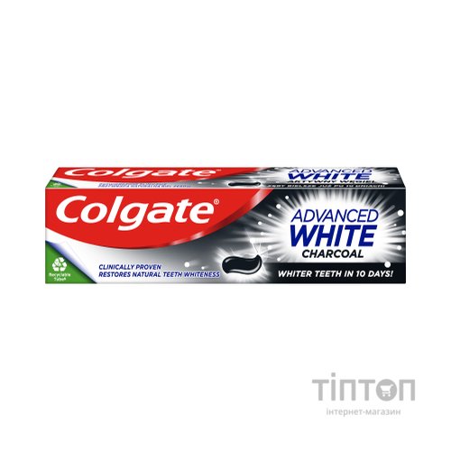 Зубна паста Colgate Advanced White Charcoal Відбілювальна з вугіллям 75 мл (8718951253827)