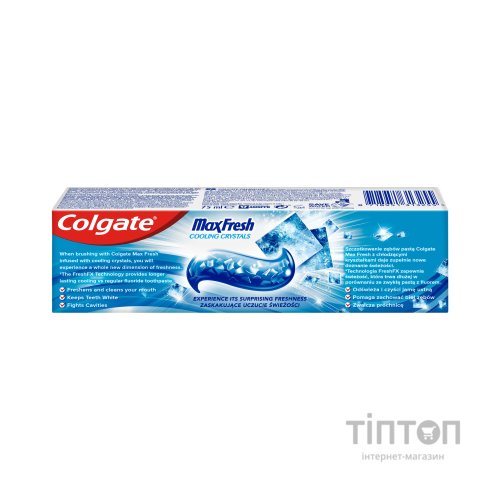 Зубна паста Colgate Max Fresh Cooling Crystals 75 мл (8718951313255)