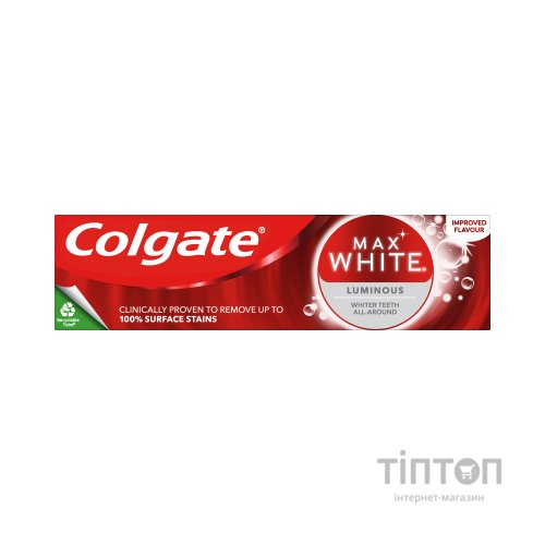 Зубна паста Colgate Max White Luminous 75 мл (8714789867632)