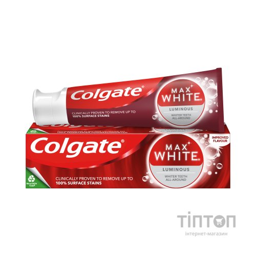 Зубна паста Colgate Max White Luminous 75 мл (8714789867632)