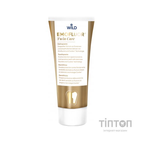 Зубна паста Dr. Wild Emofluor Pro Twin Care 75 мл (7611841701488)