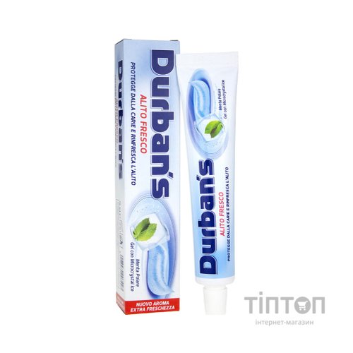Зубна паста Durban's Свіжий подих 75 мл (8008970007427)