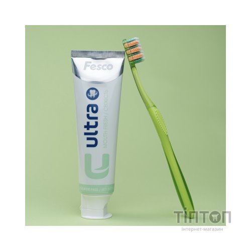 Зубна паста Fesco Ultra Mouth Fresh Свіжість 100 мл (4820204701987)