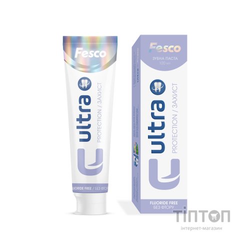 Зубна паста Fesco Ultra Protection Комплексний захист 100 мл (4820204701956)
