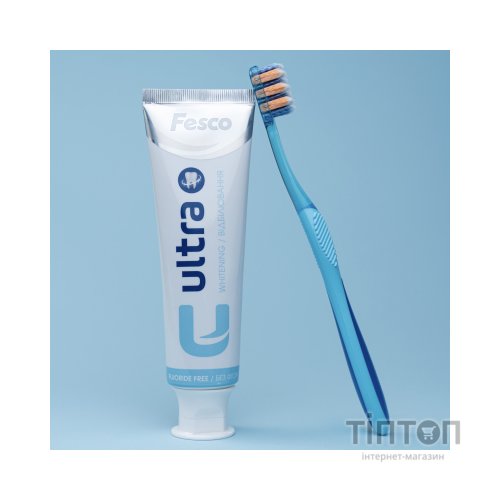 Зубна паста Fesco Ultra Whitening Відбілювання 100 мл (4820204701970)
