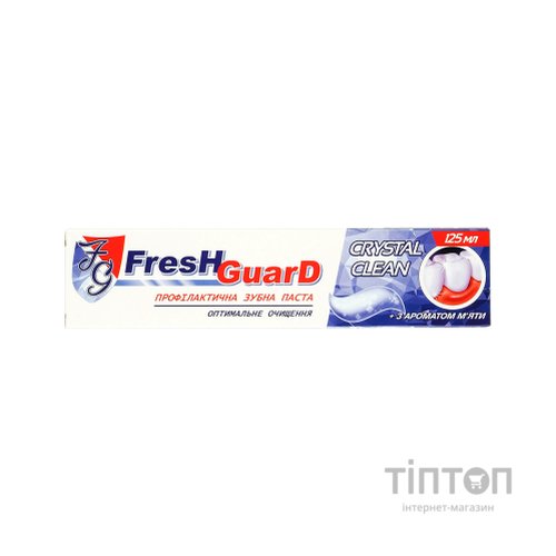 Зубна паста Fresh Guard Crystal Clean 125 мл (3800031756047)