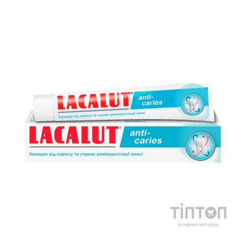 Зубна паста Lacalut anti-caries 75 мл (4016369694534)