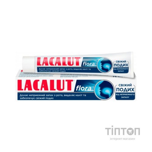 Зубна паста Lacalut flora 75 мл (4016369691588)