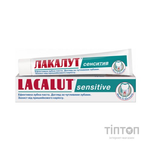 Зубна паста Lacalut sensitive 75 мл (4016369696323)